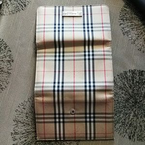 Burberry  full size wallet with extra compartments